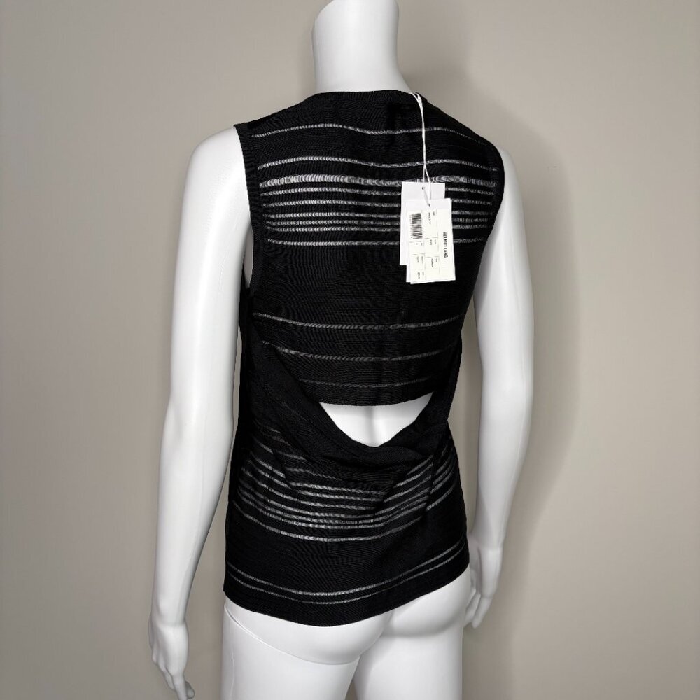 Helmut Lang Open Back Sleeveless Sheer Top - Picture 5 of 10